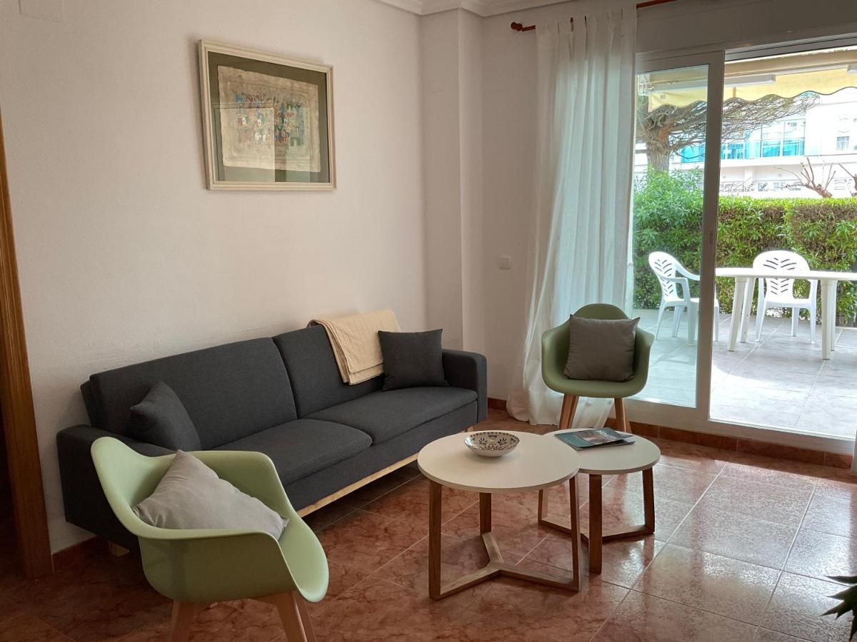 Apartamento Con Piscina En Una Preciosa Playa Alcoceber Bagian luar foto
