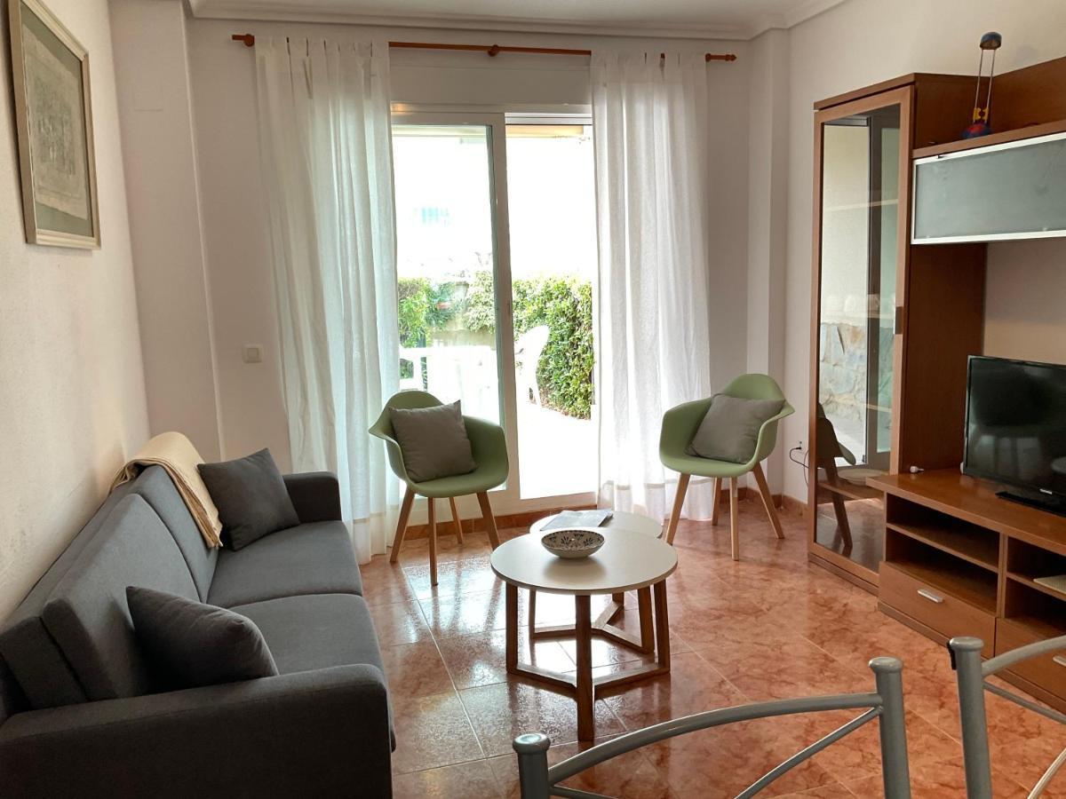 Apartamento Con Piscina En Una Preciosa Playa Alcoceber Bagian luar foto