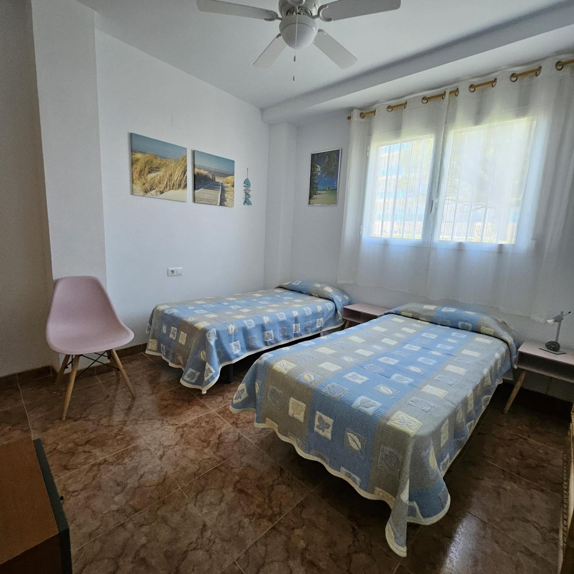 Apartamento Con Piscina En Una Preciosa Playa Alcoceber Bagian luar foto
