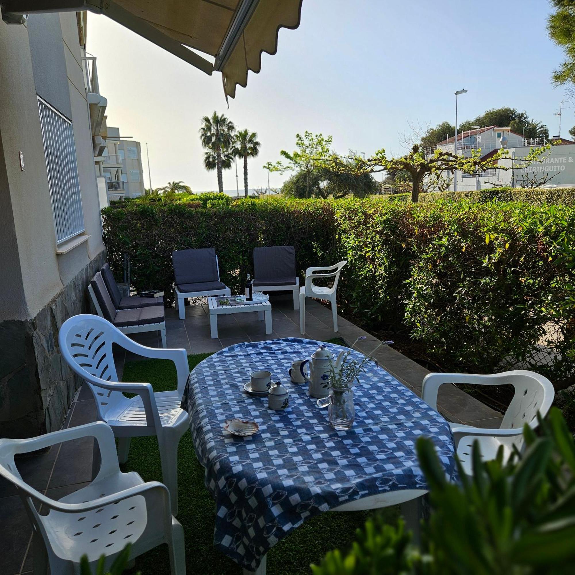 Apartamento Con Piscina En Una Preciosa Playa Alcoceber Bagian luar foto